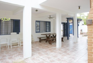 Table, Barbecue grill, Barra do Una, Peruíbe, São Paulo, Brazil