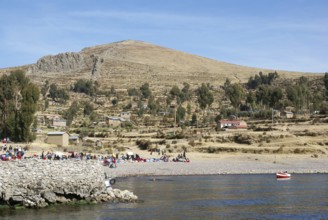 Isla Amantani, Titicaca Lake, Lima, Peru