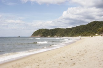 Beach, Swimmers, Barra do Una, Peruíbe, São Paulo, Brazil