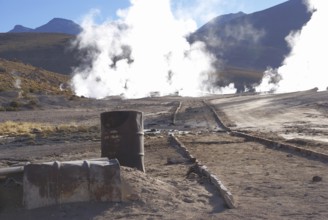Geysers El Tatio, Atacama Desert, Region of Antofagasta, Santiago, Chile