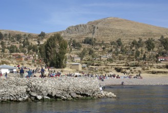 Isla Amantani, Titicaca Lake, Lima, Peru