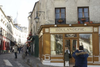 La Butte Montmarte, 18° arrondissement, Ile-de-France, France