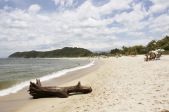 Beach, Swimmers, Barra do Una, Peruíbe, São Paulo, Brazil
