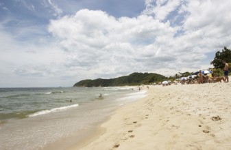 Beach, Swimmers, Barra do Una, Peruíbe, São Paulo, Brazil
