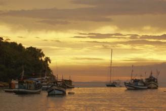Landscape, Sunset, Picinguaba, Rio de Janeiro, Brazil