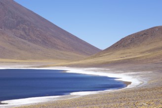Laguna Miñiques, Los Flamencos Reserve National, Atacama Desert, Region of Antofagasta, Santiago,