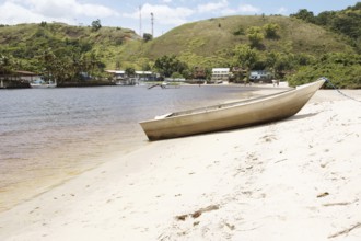 Beach, Boat, Barra do Una, Peruíbe, São Paulo, Brazil