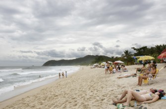 Beach, Barra do Una, Peruíbe, São Paulo, Brazil