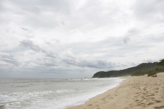 Beach, Sea, Sand, Barra do Una, Peruíbe, São Paulo, Brazil