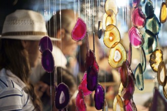 Necklaces, Night Market of Copacabana, Copacabana, Rio de Janeiro, Brazil