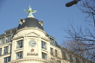 City, Building, Swiss Life, Boulevard Haussmann - 75008, (75), Paris, France