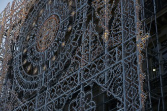 Detail of Decoration, Galeries Lafayette Haussmann, Boulevard Haussmann - 75008, (75), Paris,