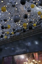 Decorations, Printemps, Boulevard Haussmann - 75008, (75), Paris, France