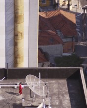 Satellite dish, City, São Paulo, Brazil