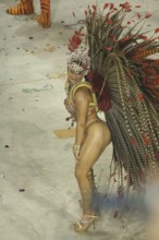 Luciana Picorelli, Queen of the Carnaval dancers, Carnival 2009, School of Samba Porto da Pedra,