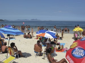 Beach, Copacabana, Rio de Janeiro, Brazil