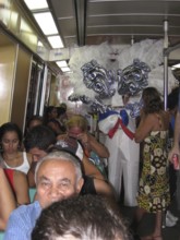 Interior of the Subway, Rio de Janeiro, Brazil
