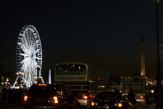 Gigantic wheel, Place de la Concorde - 75008, (75), Paris, France