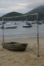Beach, Boat, Ilha Grande, Rio de Janeiro, Brazil