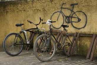 Bicycle, North coast, Camburi, São Paulo, Brazil