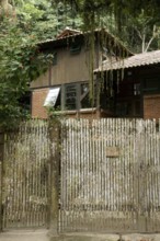 House, Gate of Wood, North coast, Camburi, São Paulo, Brazil