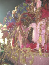 Car of Moulin Rouge Ballerinas, Concentration of the School of Samba Grande Rio, Carnival 2009, Rio