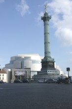 Square, Place de la Bastille, 12ème arrondissement, (75012), Paris, France