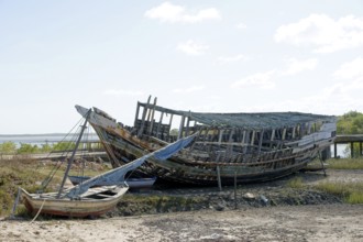 Broken boats, Alcântara, Maranhão, Brazil