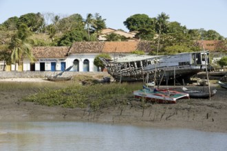 Broken boats, Alcântara, Maranhão, Brazil