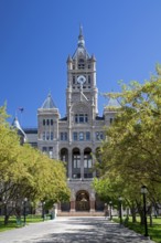 Salt Lake City, Utah - The Salt Lake City and County Building. It was built in the early 1890s and