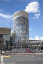 Salt Lake City, Utah - The Salt Lake City convention center. Officially the Calvin L. Rampton Salt