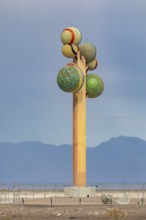 Wendover, Utah - Metaphor: The Tree of Utah, a sculpture sometimes called the Tree of Life. The