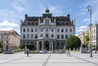 Main building of the University of Ljubljana, Slovenia