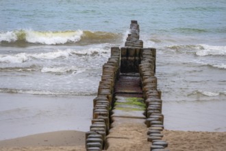 Grooves in the Baltic Sea, Darß, Mecklenburg-Western Pomerania, Germany