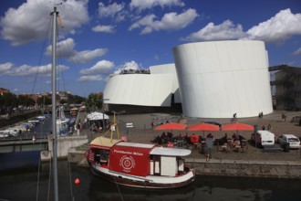 Restaurant, Fishing Trawler Milan, Ozeaneum, Seemuseum Stralsund, Museum of Oceanography and