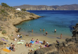 Agios Sostis, Mykonos, Cyclades, Greece - Agios Sostis, small town with the famous restaurant Kikis