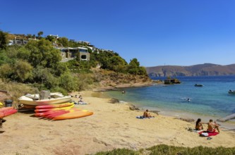 Panormos, Mykonos, Cyclades, Greece - Panormos, small town with sandy beach in the north of the