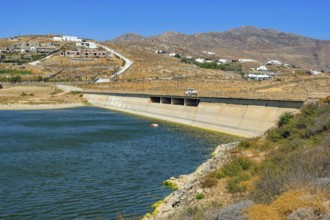 Mykonos, Cyclades, Greece — Marathi Dam, Mykonos Municipal Water Supply and Sanitation Company has