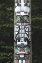 Totem, Totem Pole, Stanley Park, Vancouver, British Columbia, Canada