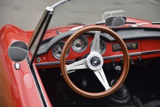 Alfa-Romeo Giulietta at classic car meeting in Büsum, Schleswig-Holstein, Germany