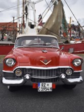 Cadillac Eldorado Convertible at classic car meeting in Büsum, Schleswig-Holstein, Germany