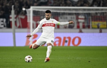 Deniz Undav VfB Stuttgart (26) Ball Action Europa League, MHPArena, MHP Arena Stuttgart,