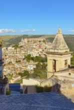 Ragusa Ibla view from Santa Maria delle scale church, Ragusa Ibla, Ragusa province, Sicily, Italy