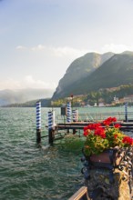 Menaggio, beautiful tourist town on the western shore of Lake Como, Como Province, Lombardy, Italy