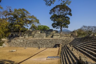 Ostplaza with structure 22, Copan, Honduras, Honduras