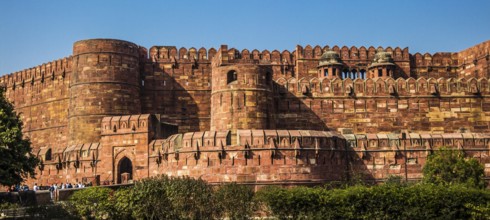 The Red Fort, Agra, Uttar Pradesh, India