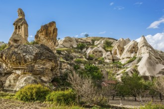 Valley of the Doves, fantastic tuff rock formations, Cappadocia, Turkey