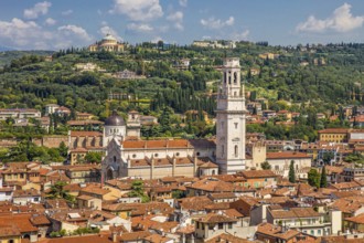 Cathedral of Santa Maria Assunta, 15th-16th century, Verona with medieval old town, Veneto, Italy,