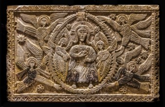 Ratchis Altarpiece with Christ on the Throne, 8th century, Museo Cristiano with masterpieces of