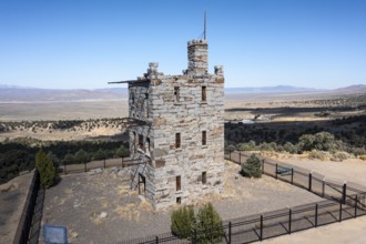 Austin, Nevada - Stokes Castle, built in 1897 by Anson Phelps Stokes, but occupied for only one